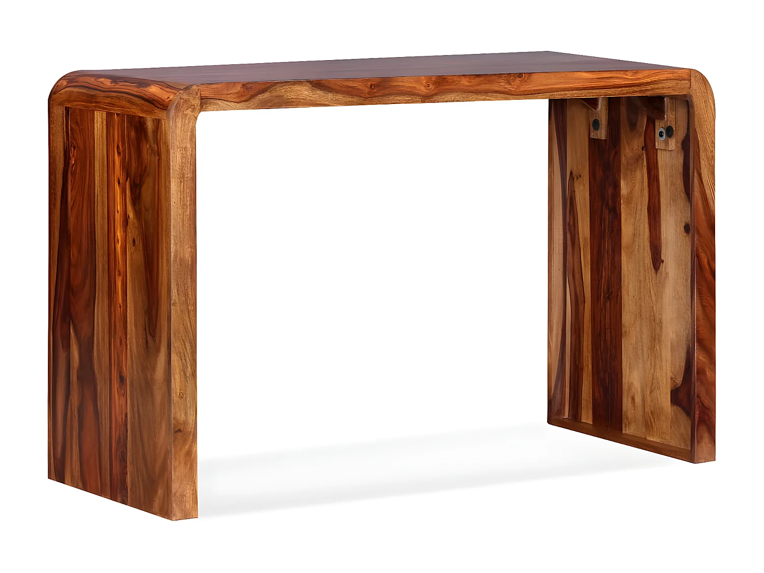Bureau Bois massif de Sesham Marron
