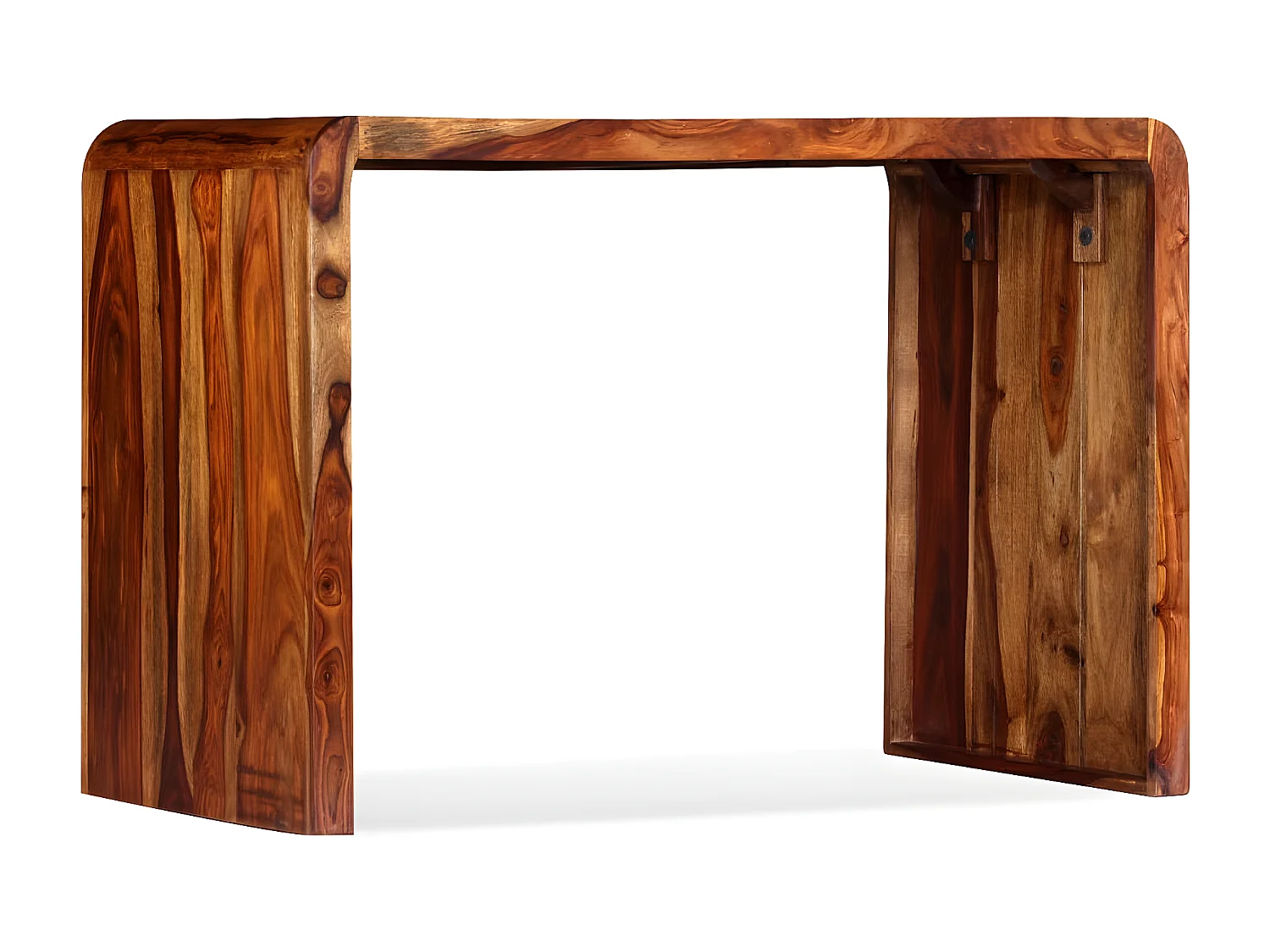 Bureau Bois massif de Sesham Marron