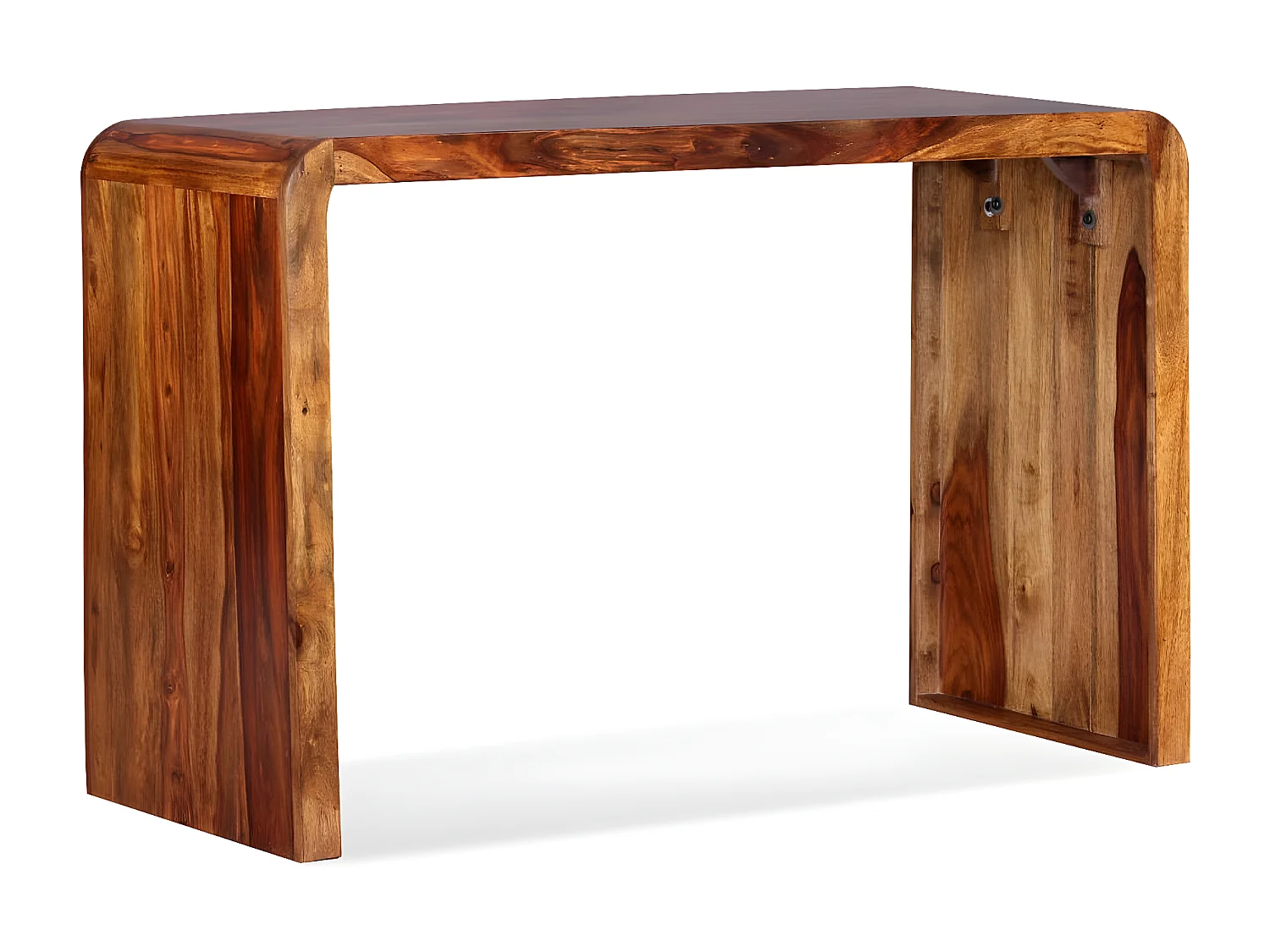 Bureau Bois massif de Sesham Marron