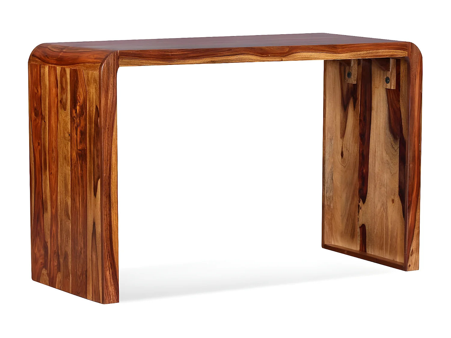 Bureau Bois massif de Sesham Marron