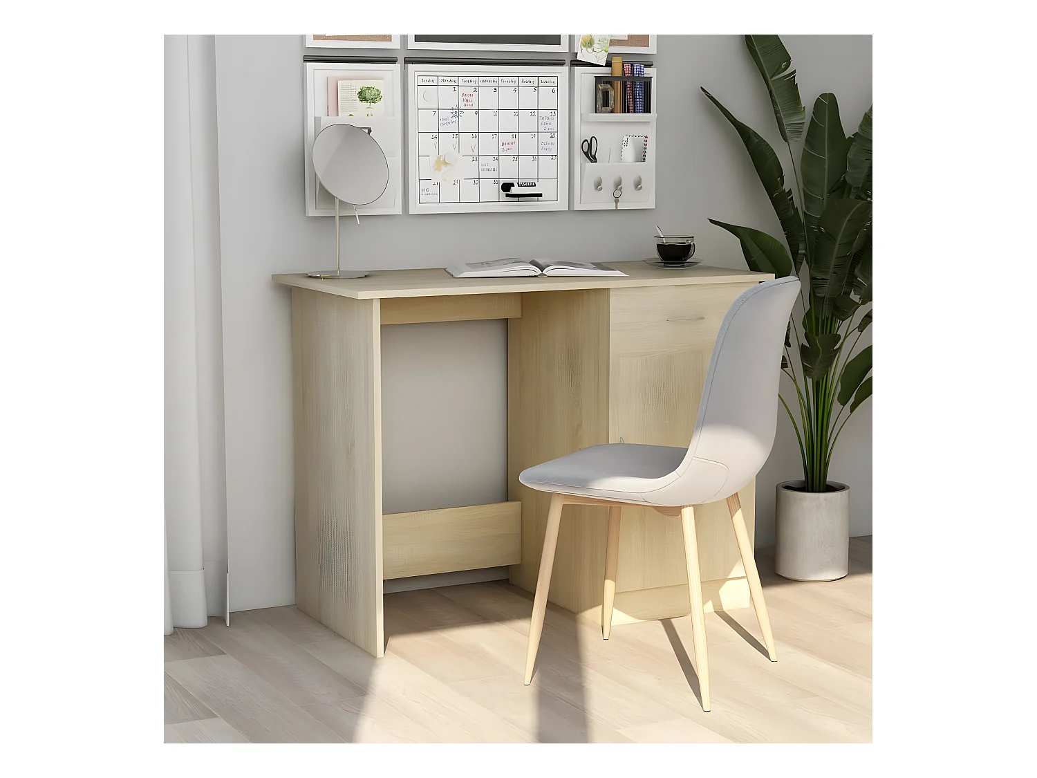 Bureau Chêne sonoma 100 x 50 x 76 cm Aggloméré