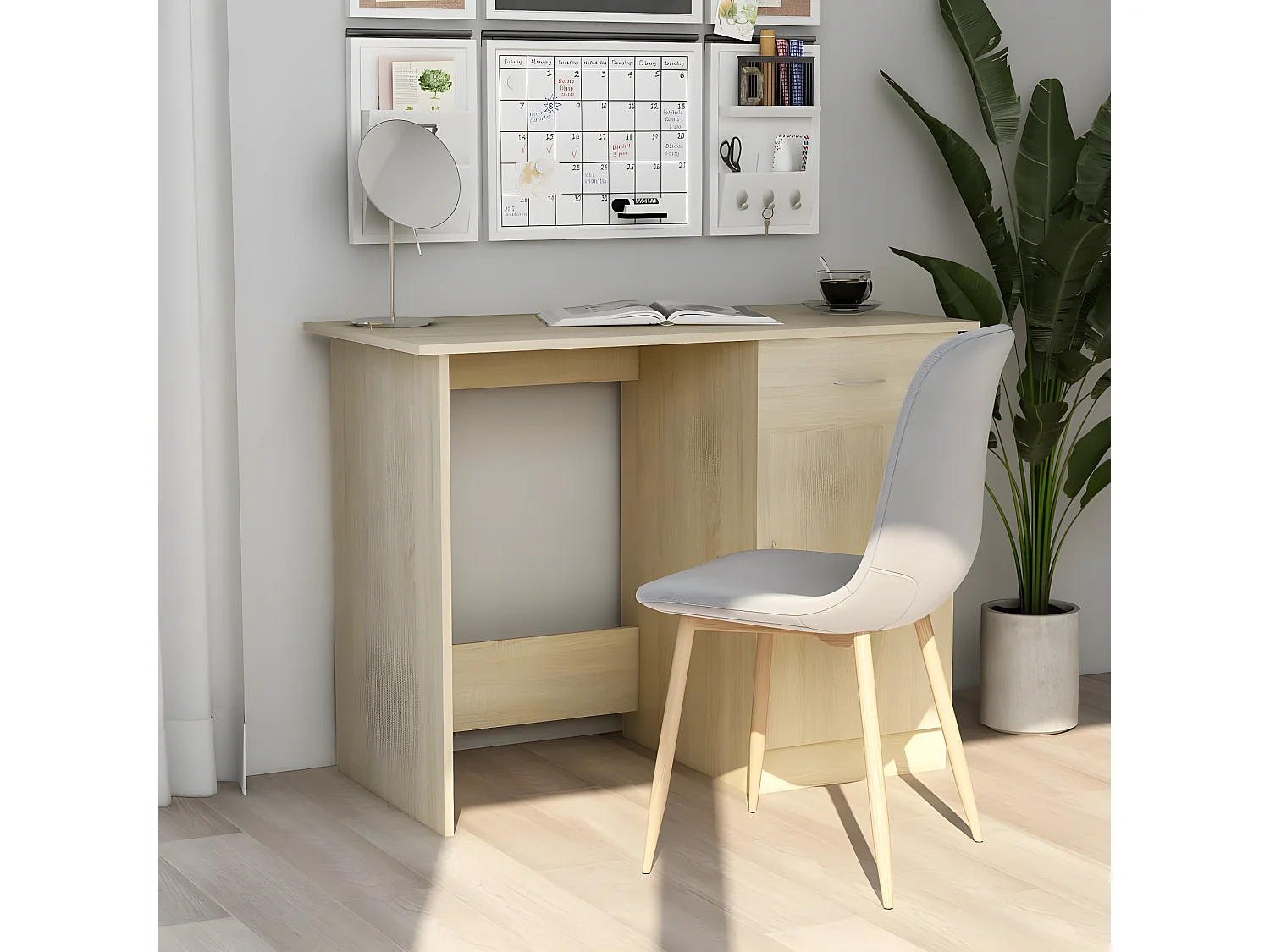 Bureau Chêne sonoma 100 x 50 x 76 cm Aggloméré