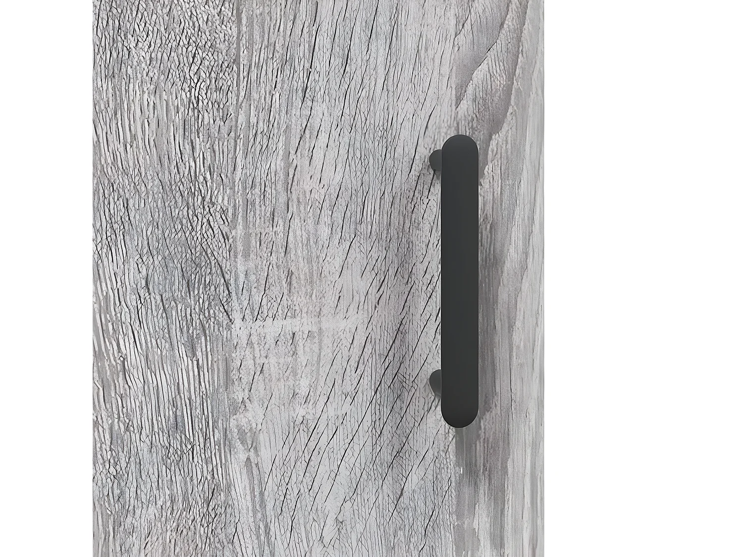 Bureau sonoma gris 140x50x75 cm bois d'ingénierie