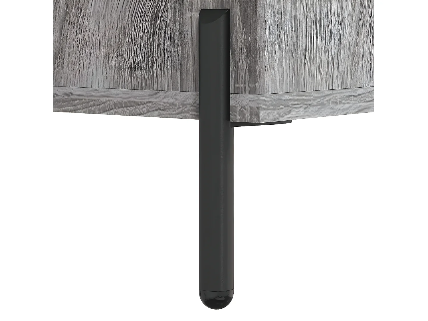 Bureau sonoma gris 140x50x75 cm bois d'ingénierie