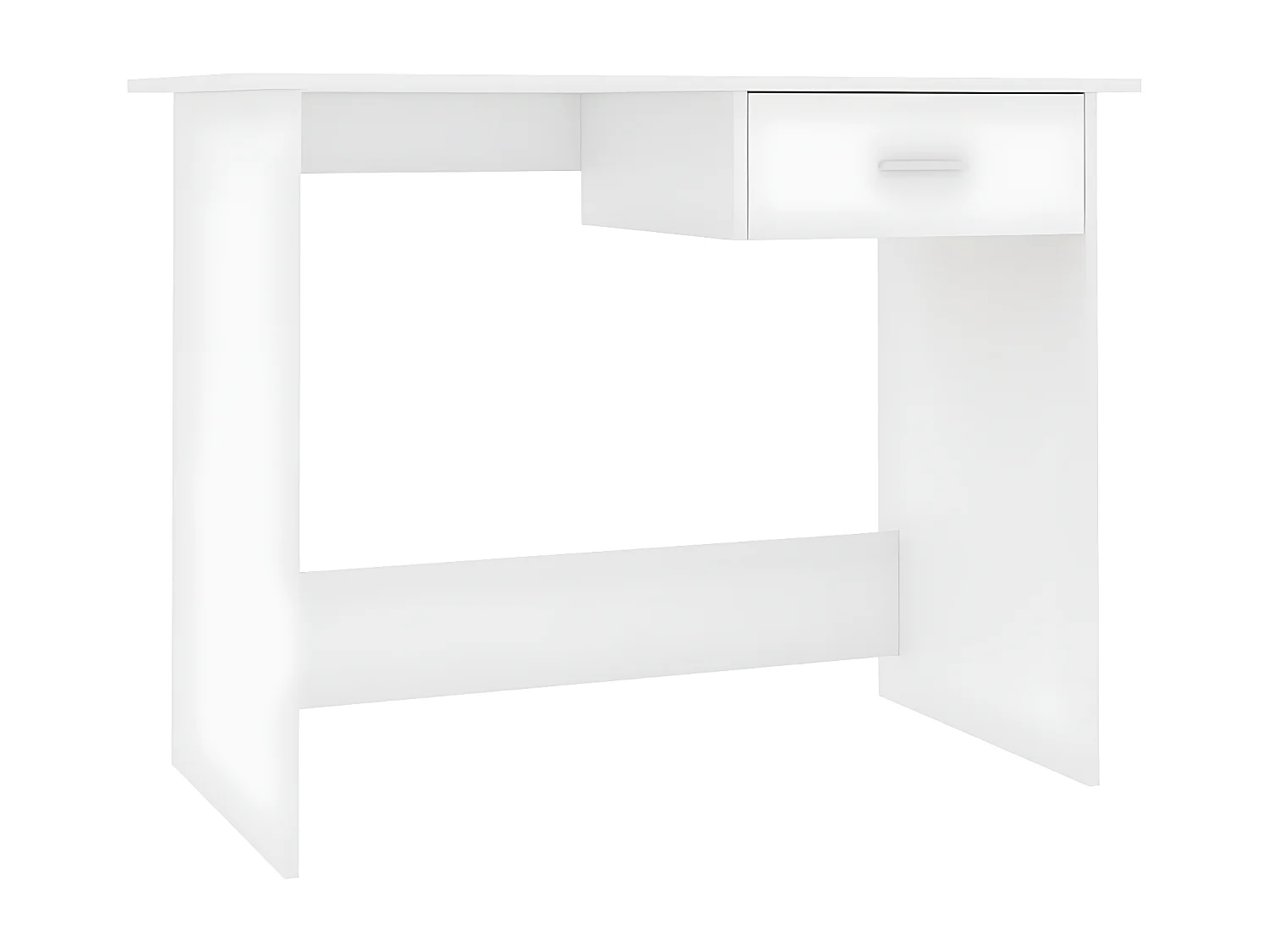 Bureau Blanc 100 x 50 x 76 cm Bois d'ingénierie