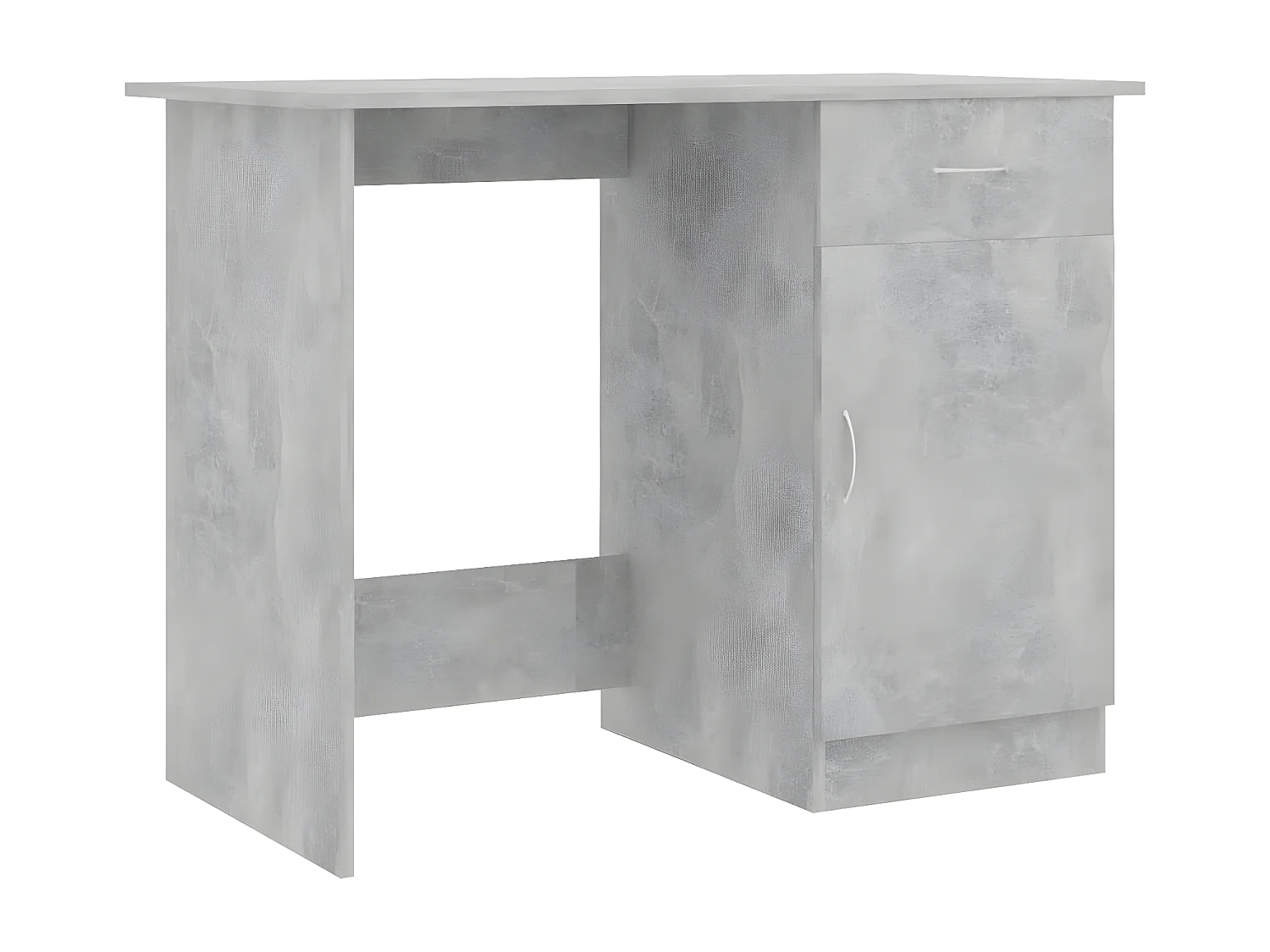 Bureau Gris béton 100 x 50 x 76 cm Aggloméré