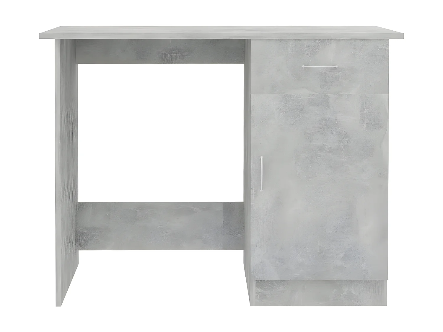 Bureau Gris béton 100 x 50 x 76 cm Aggloméré