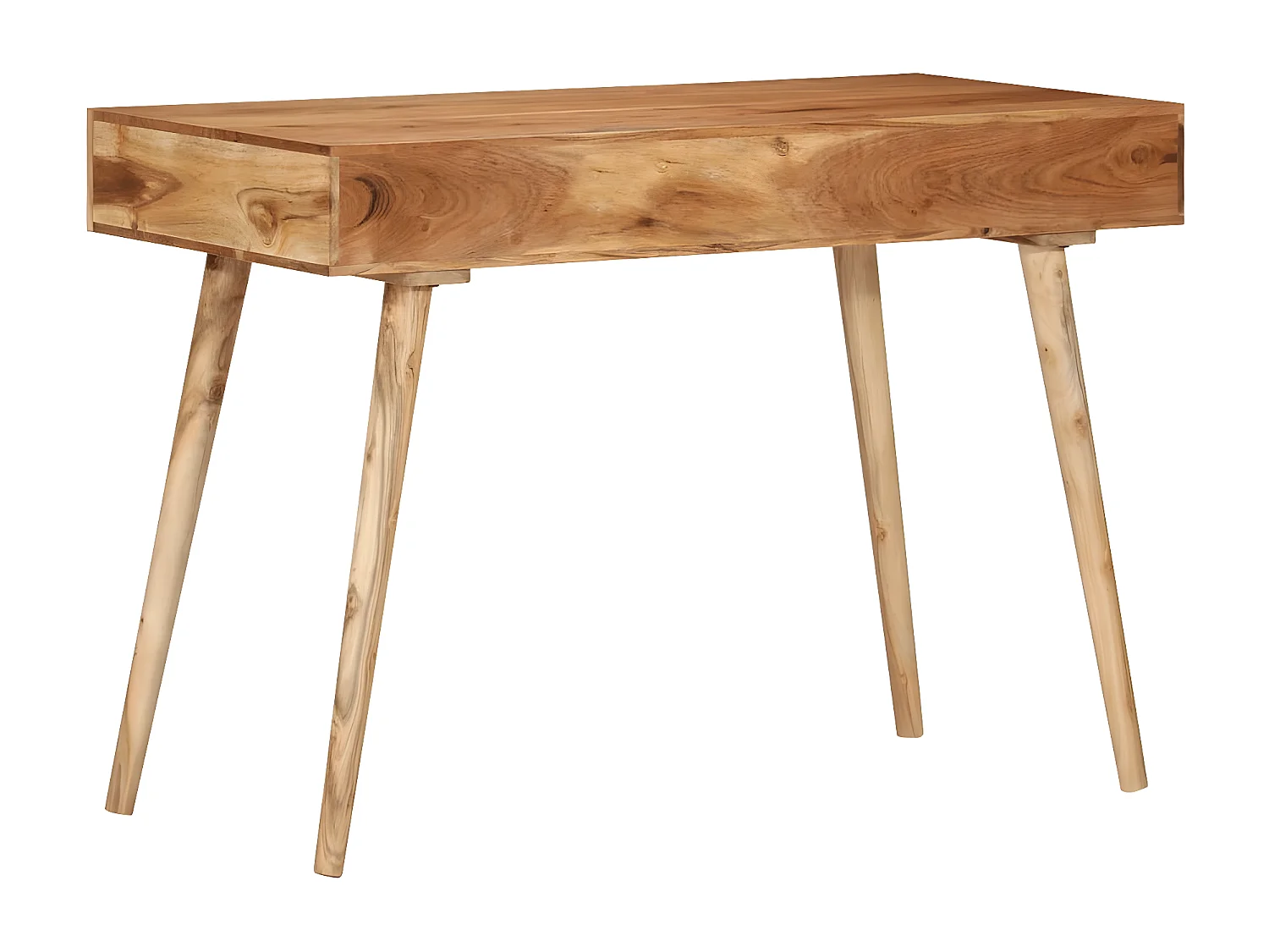 Bureau 115x50x76 cm Bois d'acacia massif