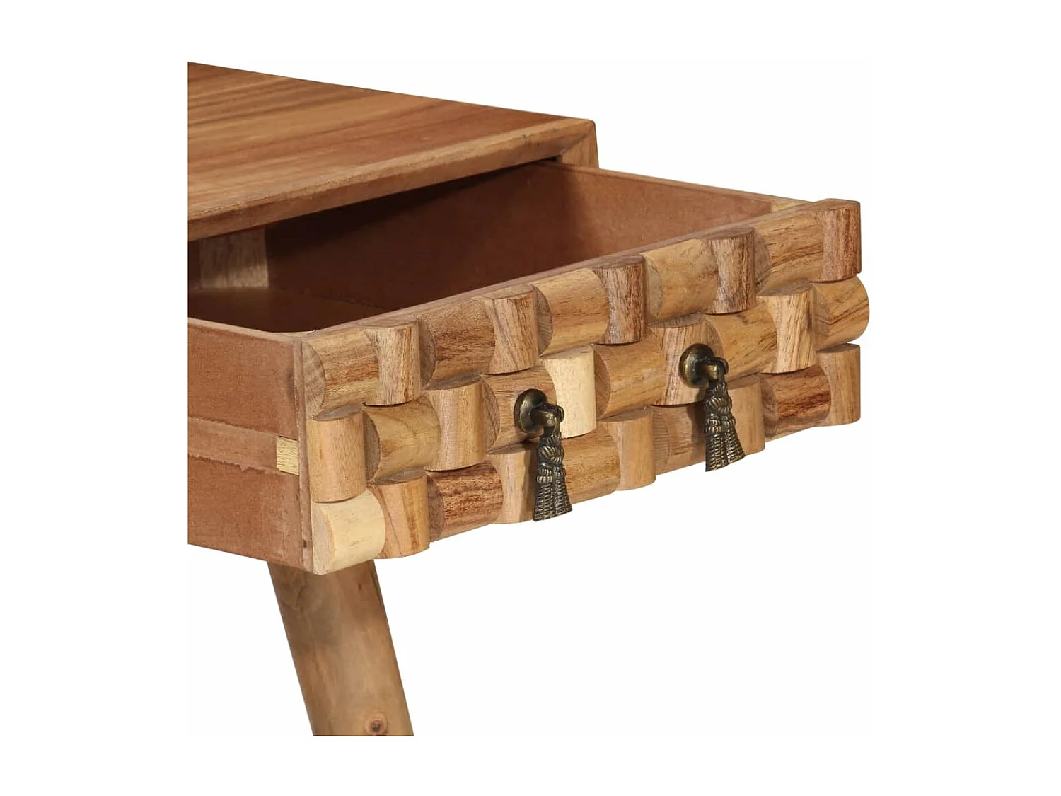 Bureau 115x50x76 cm Bois d'acacia massif