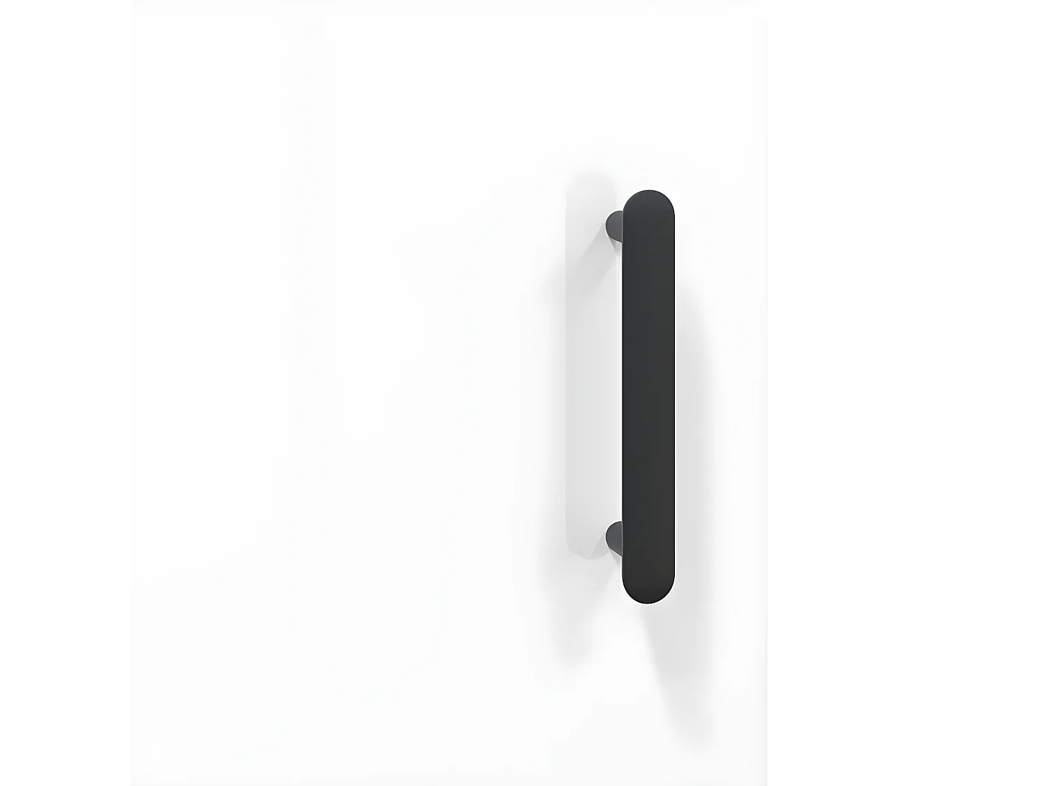 Bureau Blanc brillant 140x50x75 cm Bois d'ingénierie