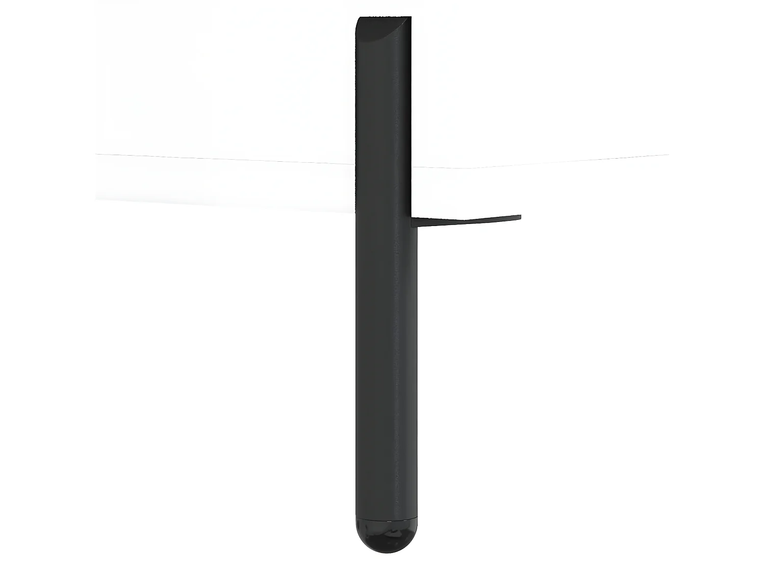 Secretária 140x50x75 cm derivados de madeira branco brilhante