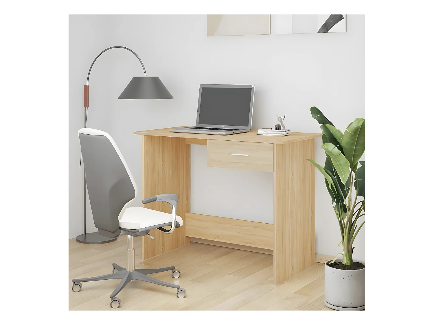 Bureau Chêne sonoma 100 x 50 x 76 cm Aggloméré