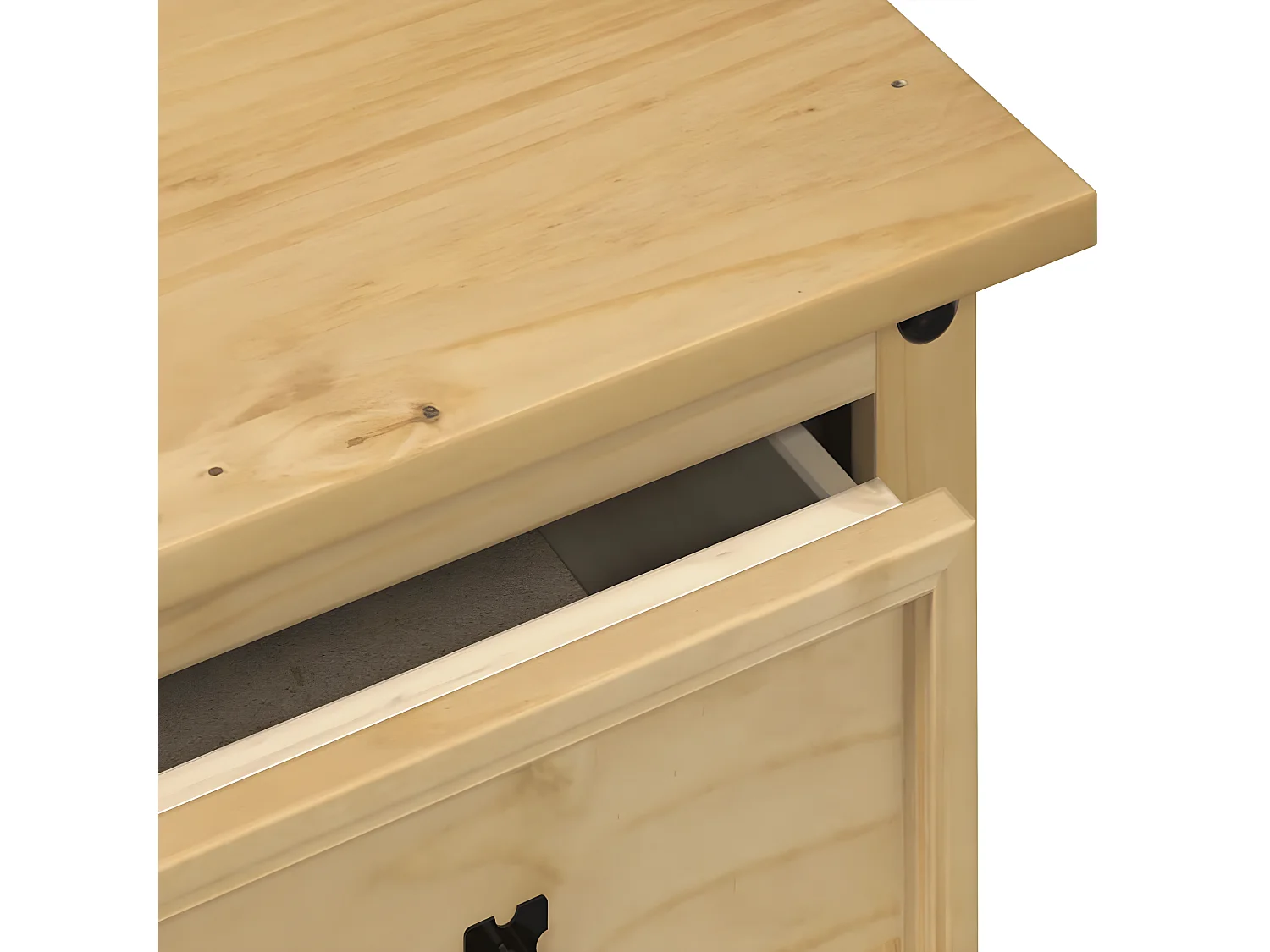 Bureau110x50x75 cm bois de pin massif