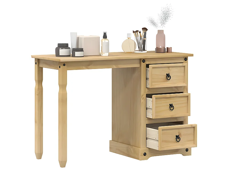 Bureau110x50x75 cm bois de pin massif