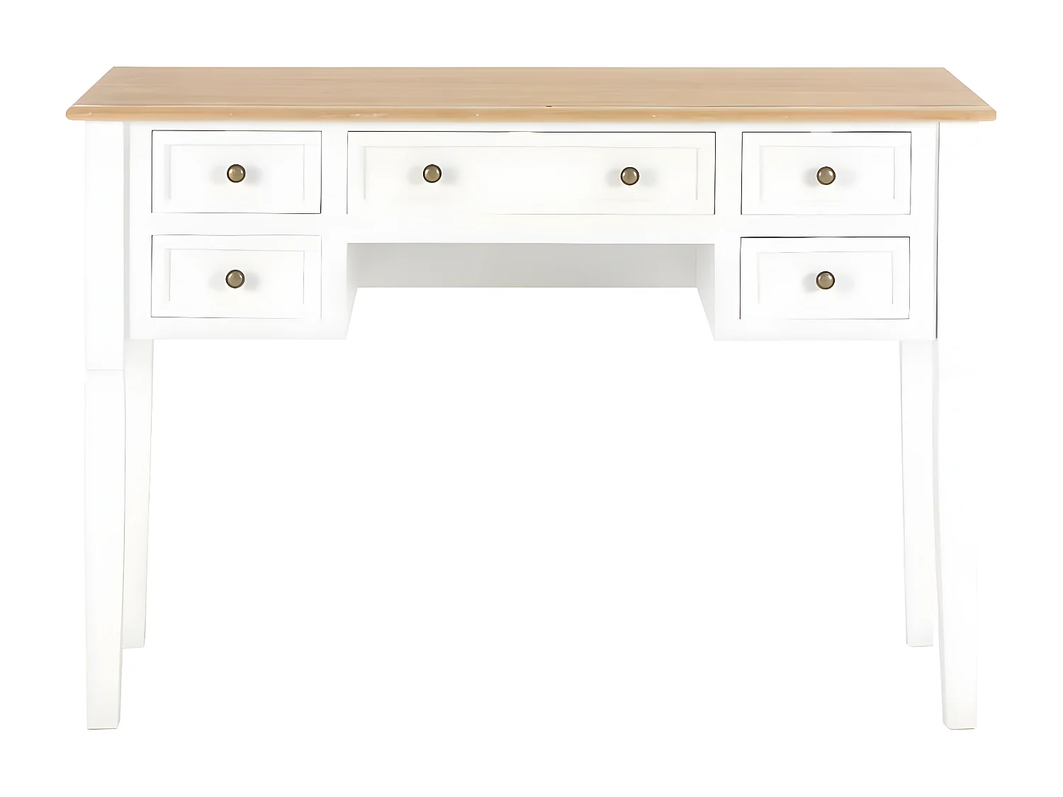 Bureau Blanc 109,5 x 45 x 77,5 cm Bois