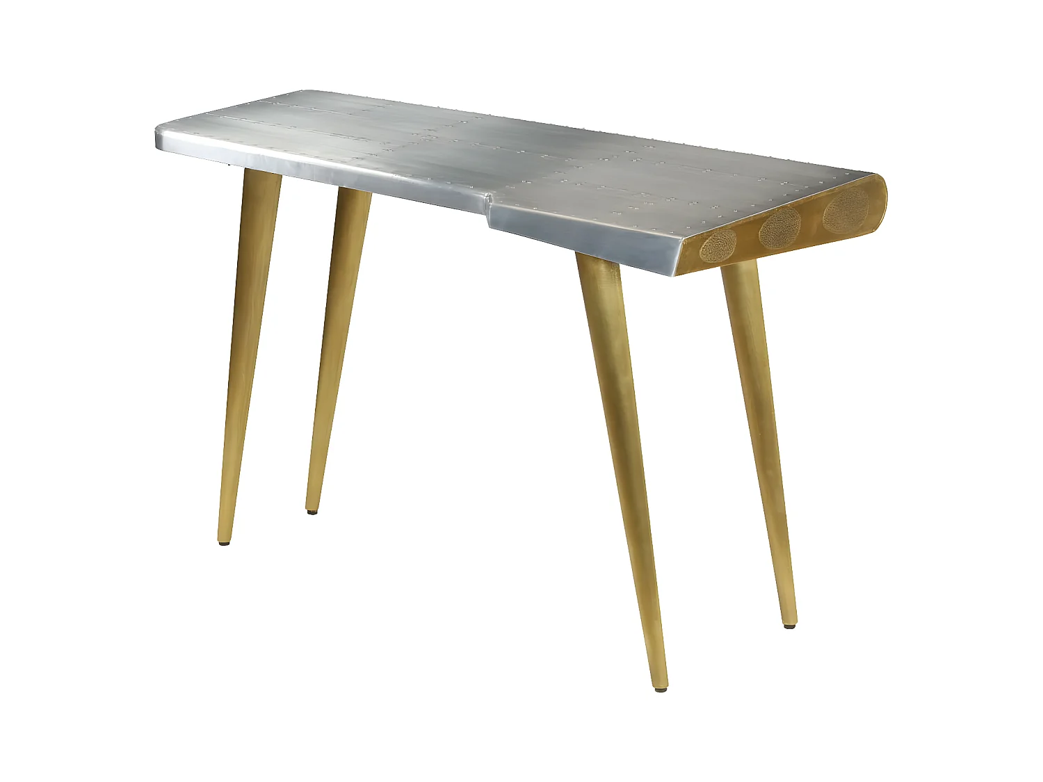 Bureau Aviator vintage style aviateur 120 x 60 x 76 cm