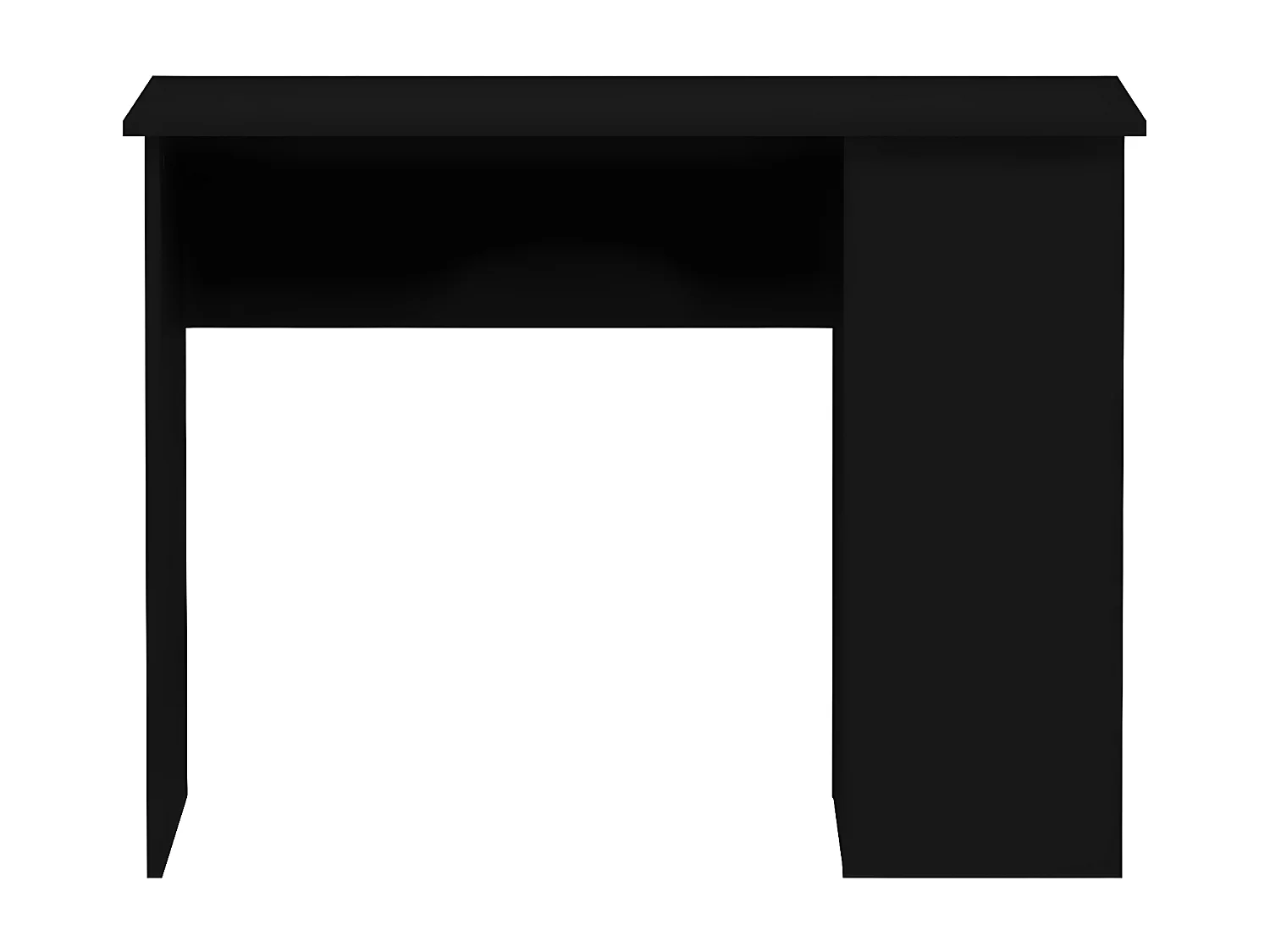 Bureau Noir 100x55x75 cm Bois d'ingénierie