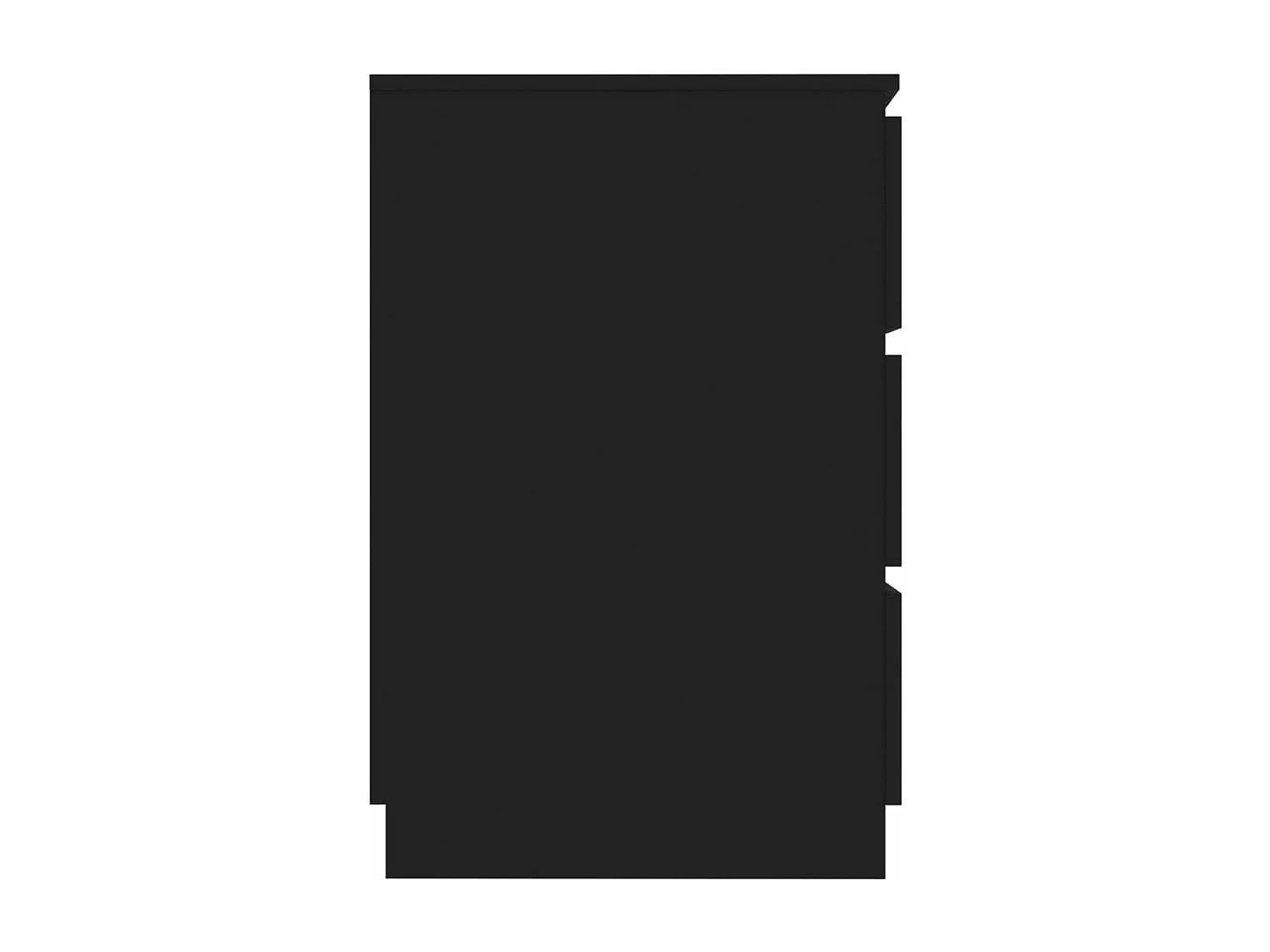 Bureau Noir 140x50x77 cm Aggloméré