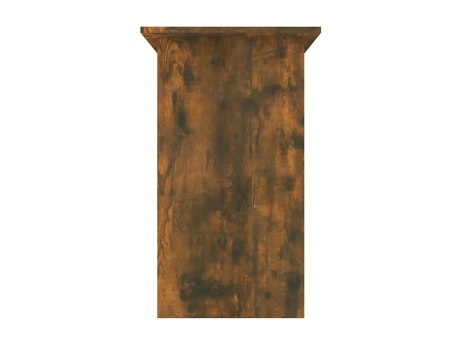 Escritorio de madera contrachapada roble ahumado 80x45x74 cm