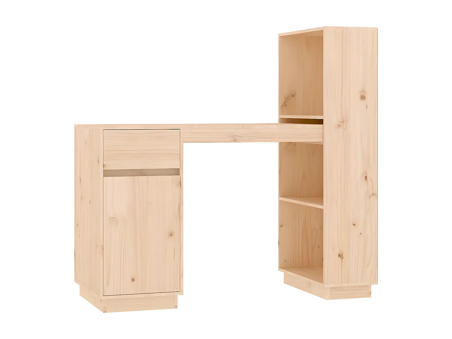 Bureau 110x53x117 cm massief grenenhout