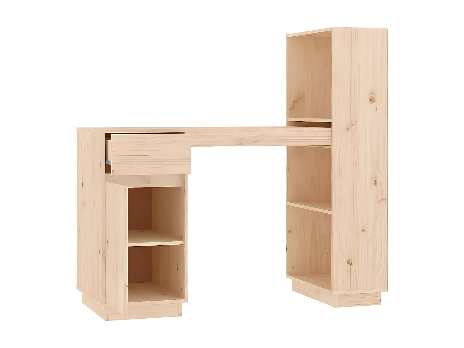 Bureau 110x53x117 cm massief grenenhout
