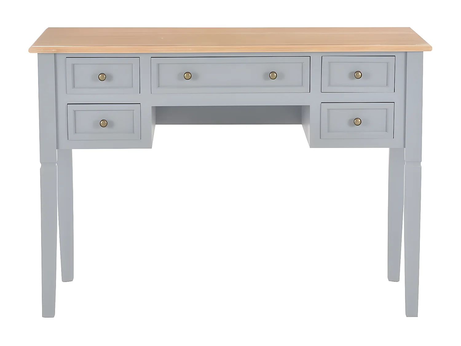 Bureau Gris 109,5 x 45 x 77,5 cm Bois