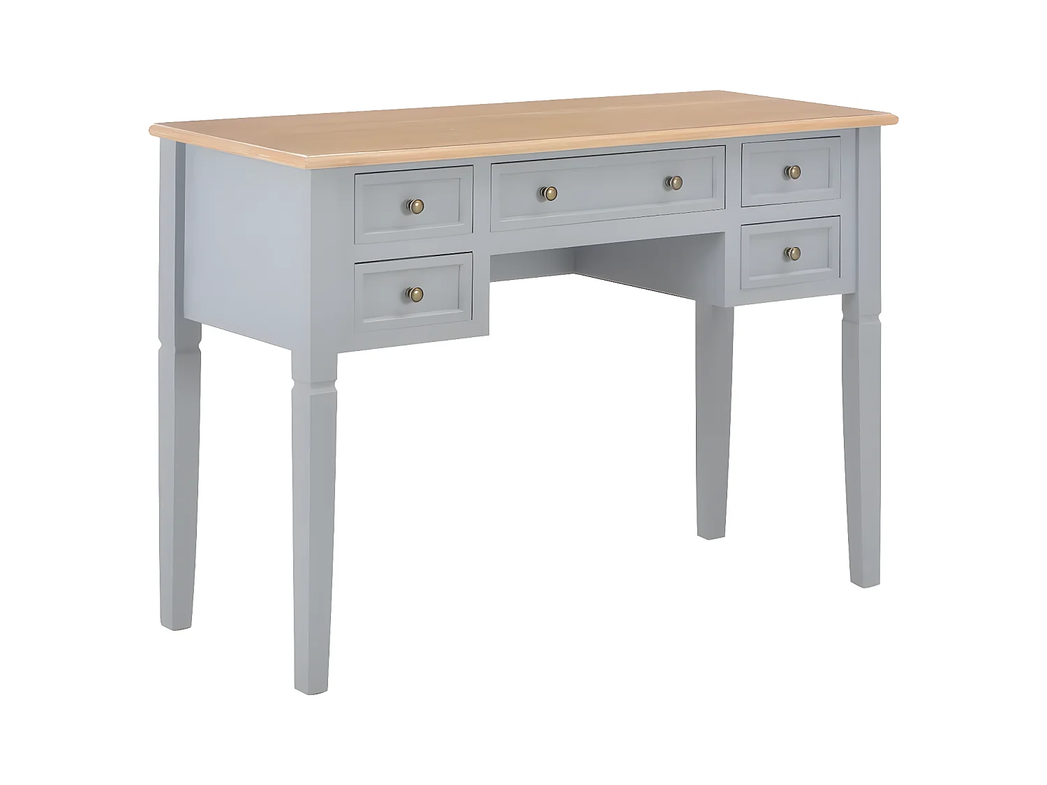 Bureau Gris 109,5 x 45 x 77,5 cm Bois
