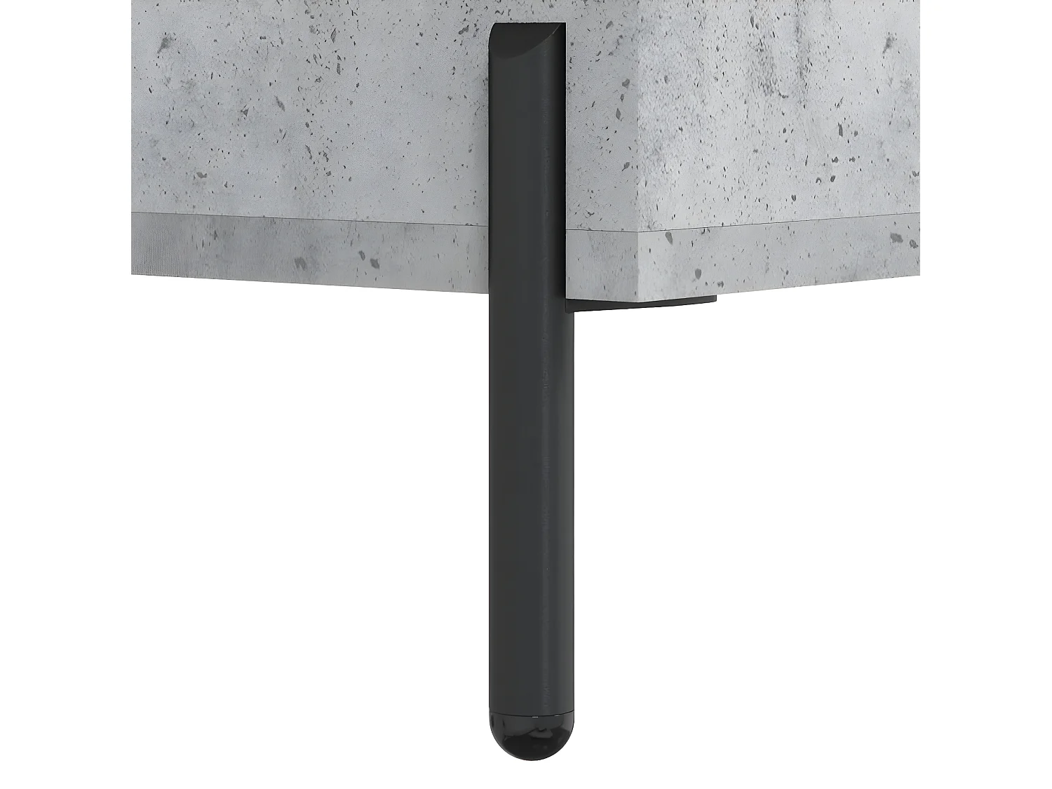 Escritorio madera de ingeniería gris hormigón 140x50x75 cm