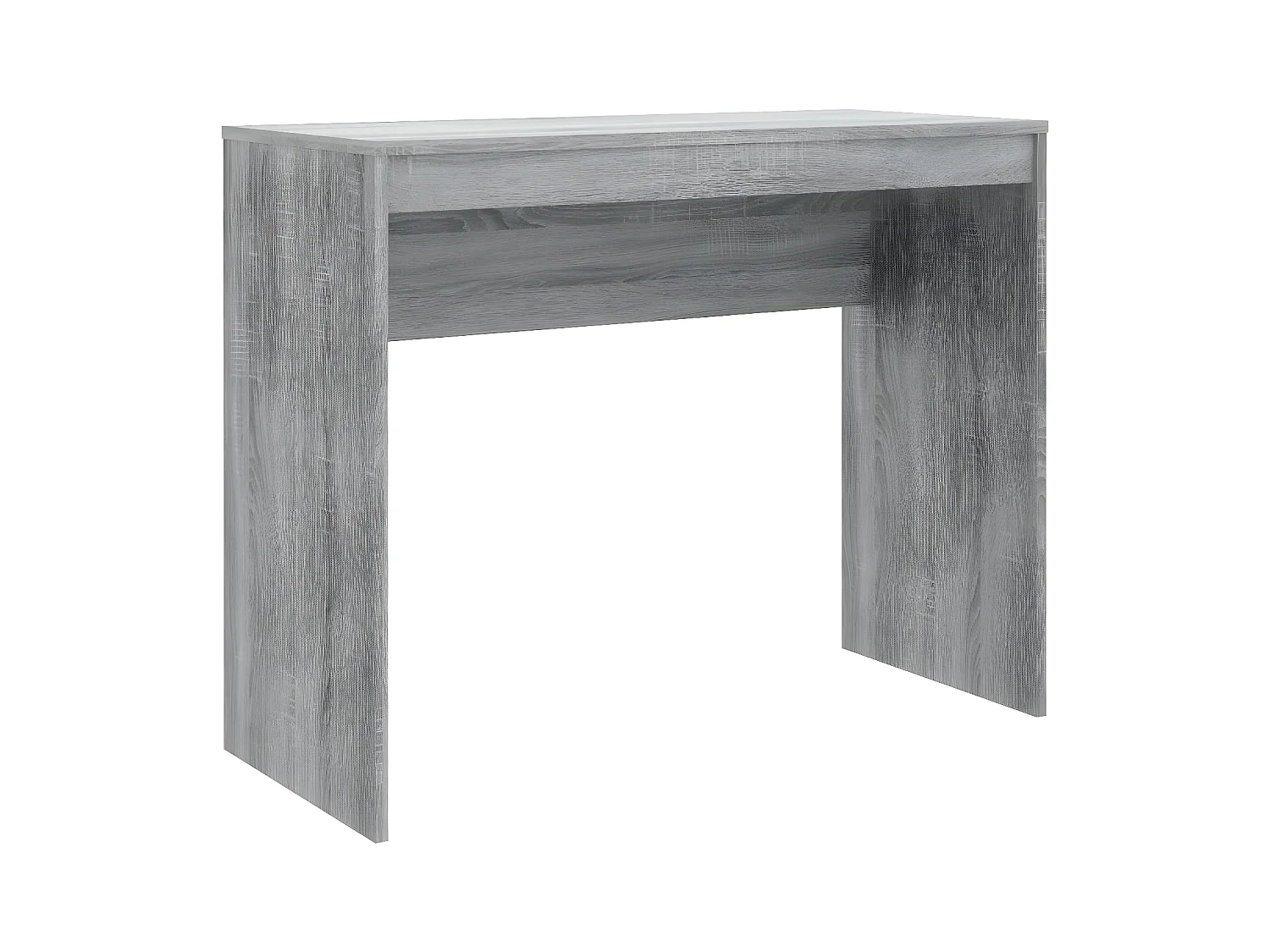 Bureau Sonoma gris 90x40x72 cm Bois d'ingénierie