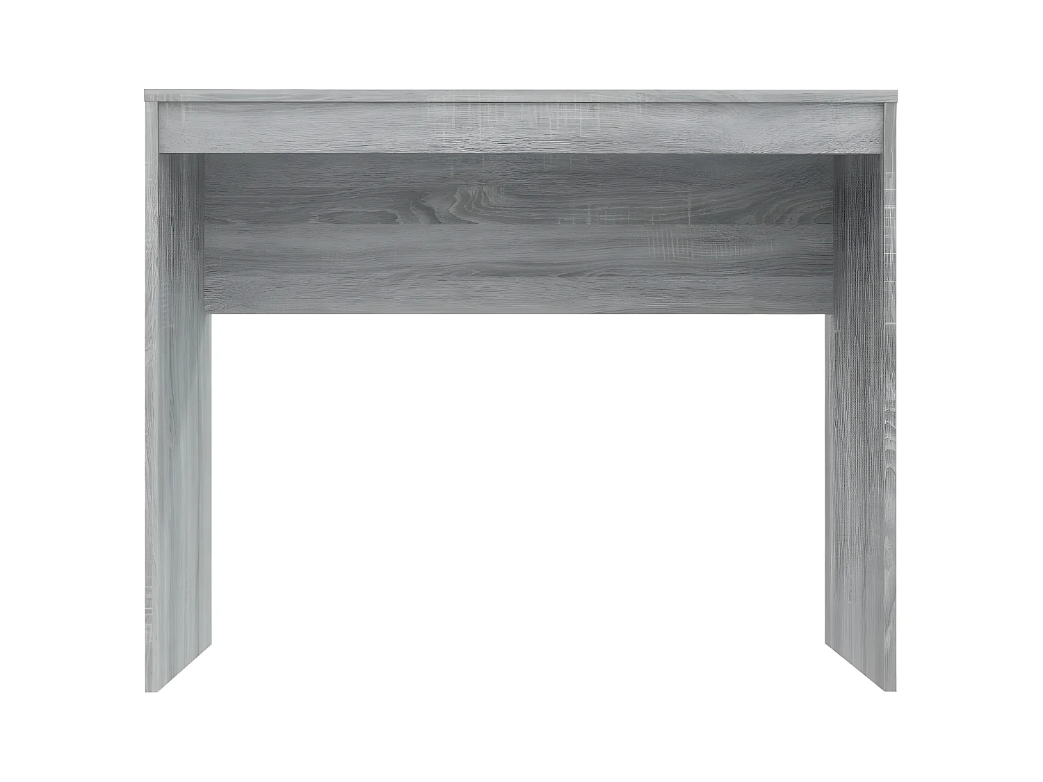 Bureau Sonoma gris 90x40x72 cm Bois d'ingénierie