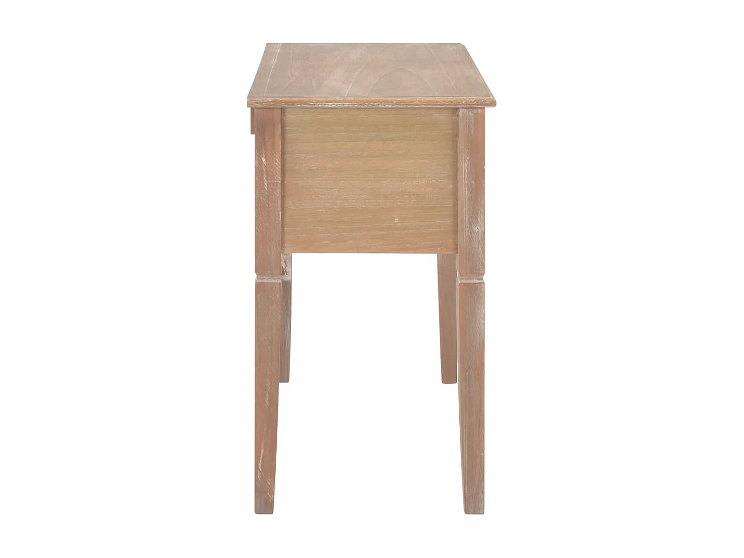 Schrijftafel 109,5x45x77,5 cm hout bruin