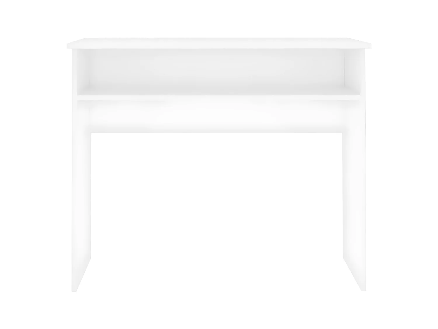 Bureau Blanc 90x50x74 cm Bois d'ingénierie