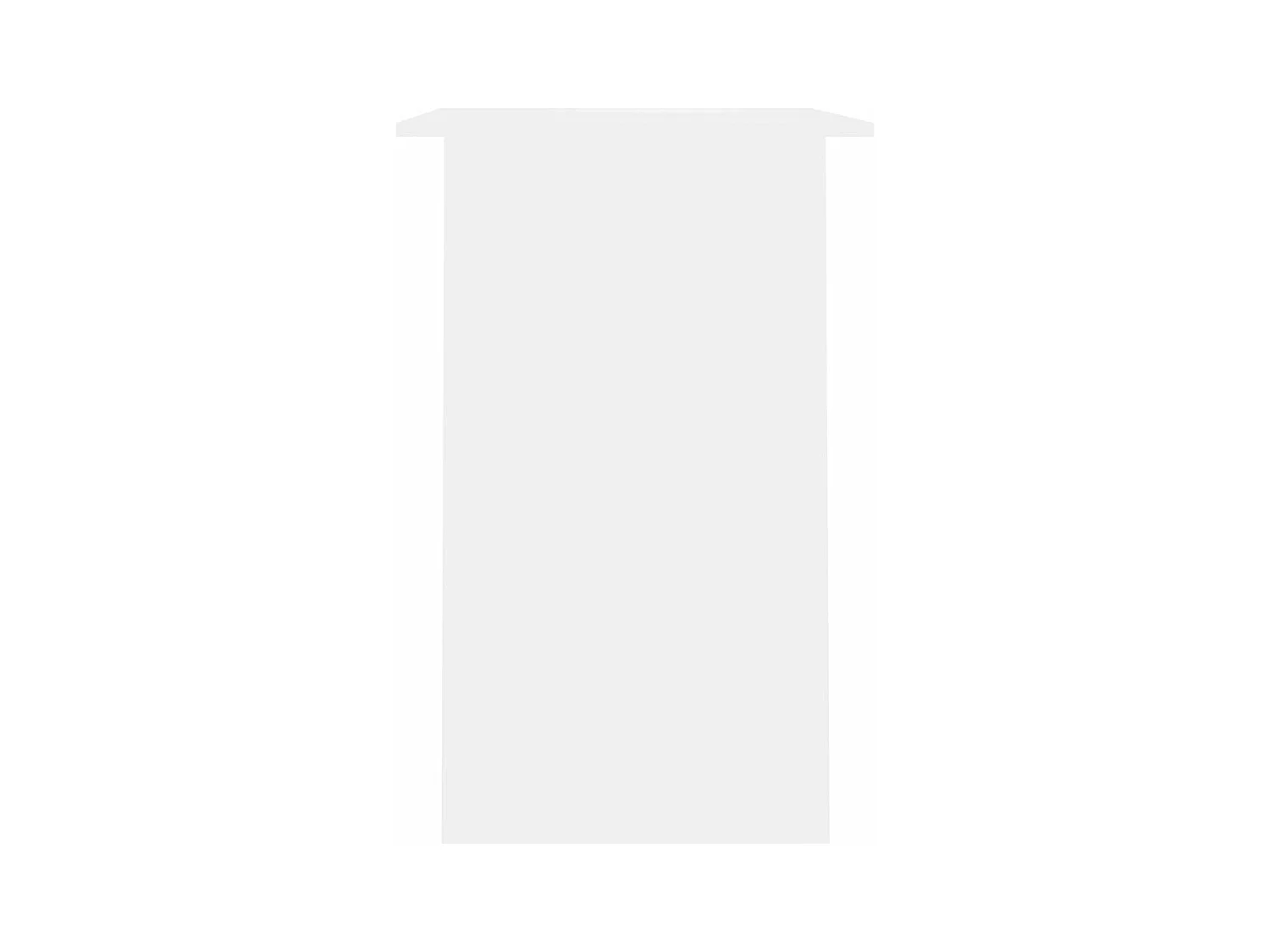 Bureau Blanc 90x50x74 cm Bois d'ingénierie