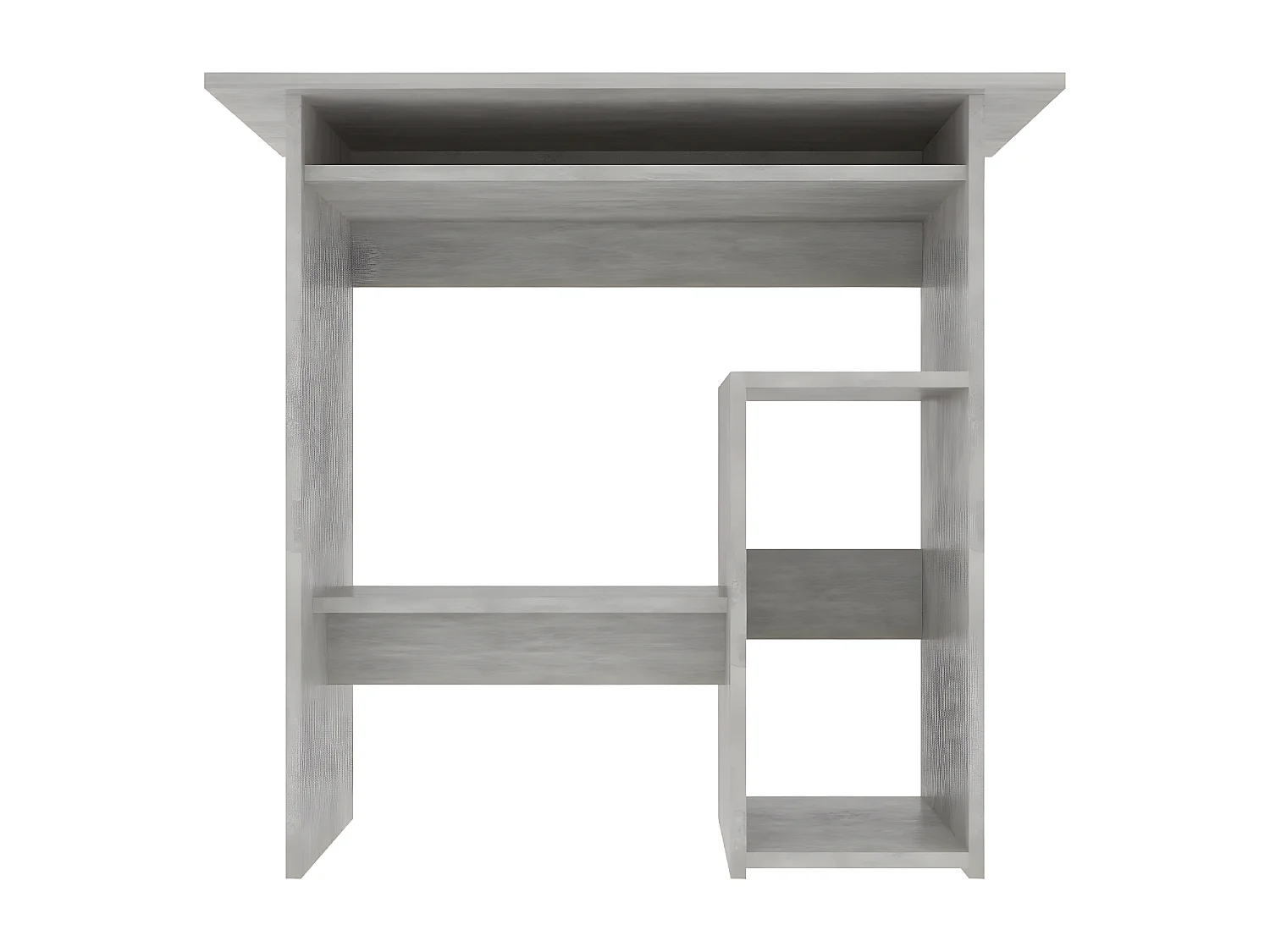 Bureau Gris béton 80 x 45 x 74 cm Aggloméré