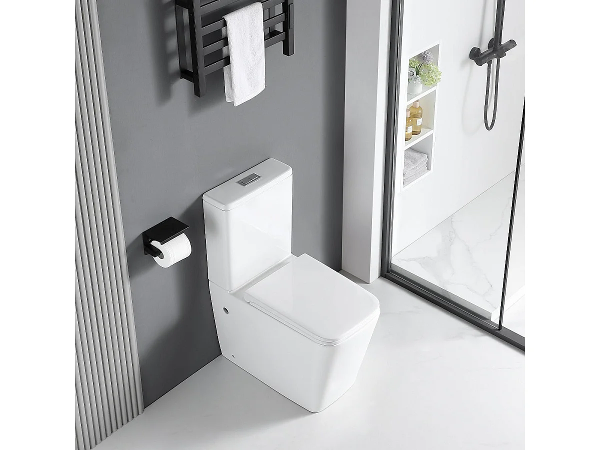 Toilette WC à poser BRAGADO en céramique