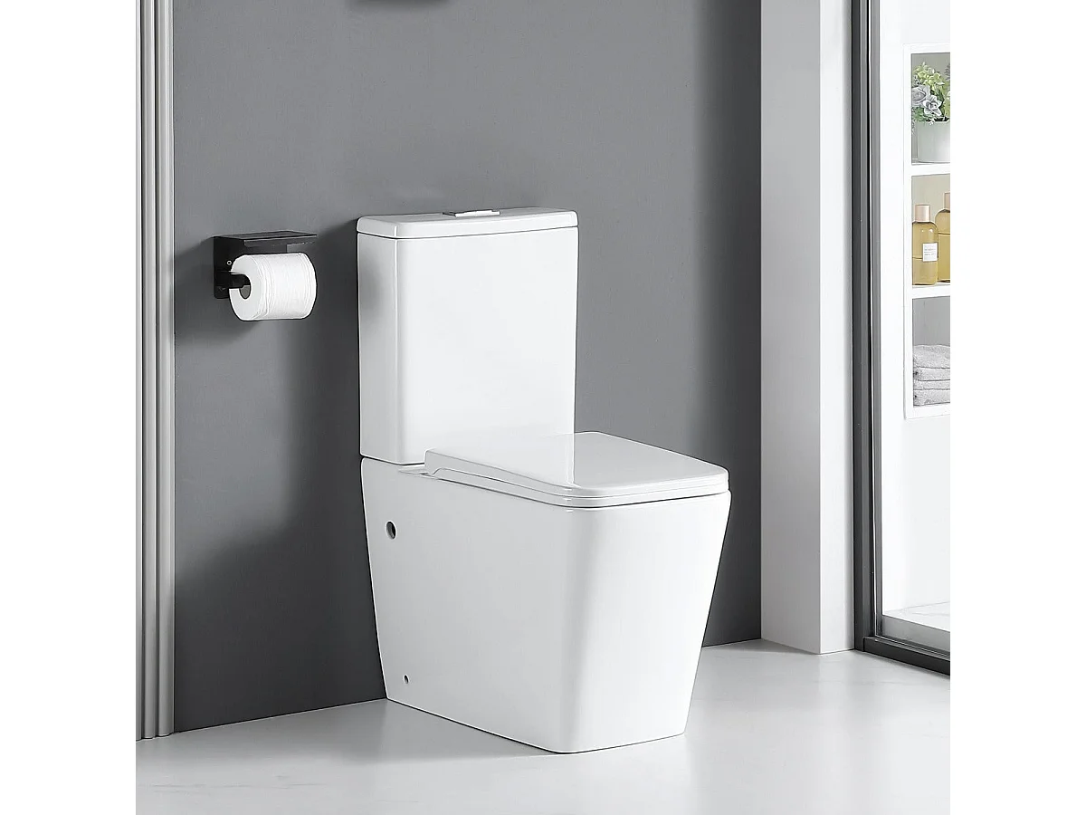 Toilette WC à poser BRAGADO en céramique