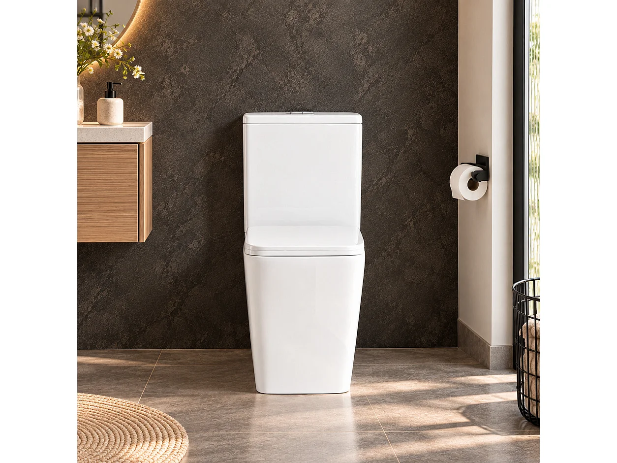 Toilette WC à poser BRAGADO en céramique