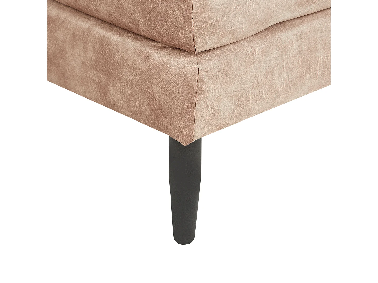 Chaise longue USSEL Terciopelo Gris pardo