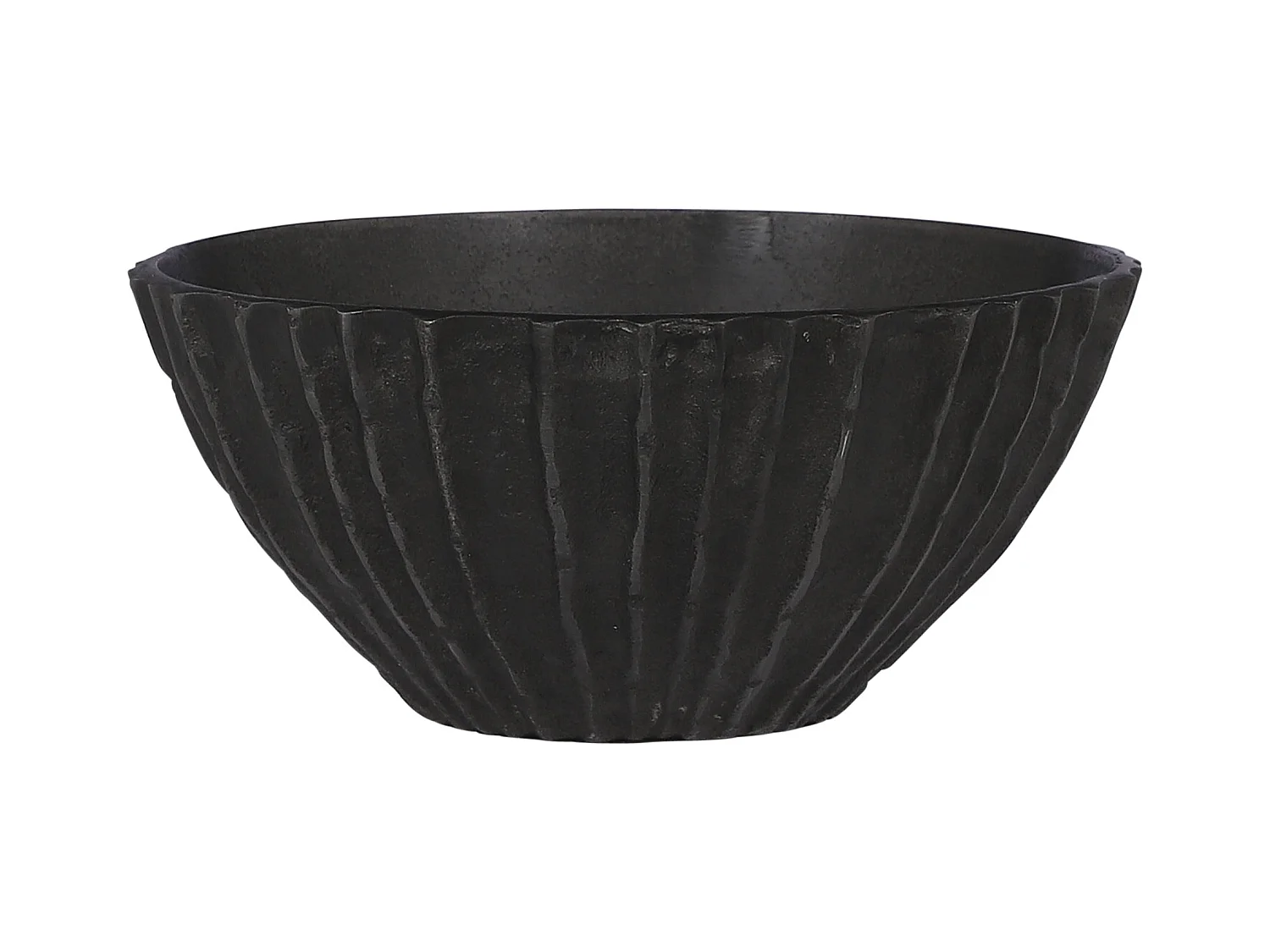 Bol en aluminium - Ø21 x 9.5 - Gris - CALABRIA