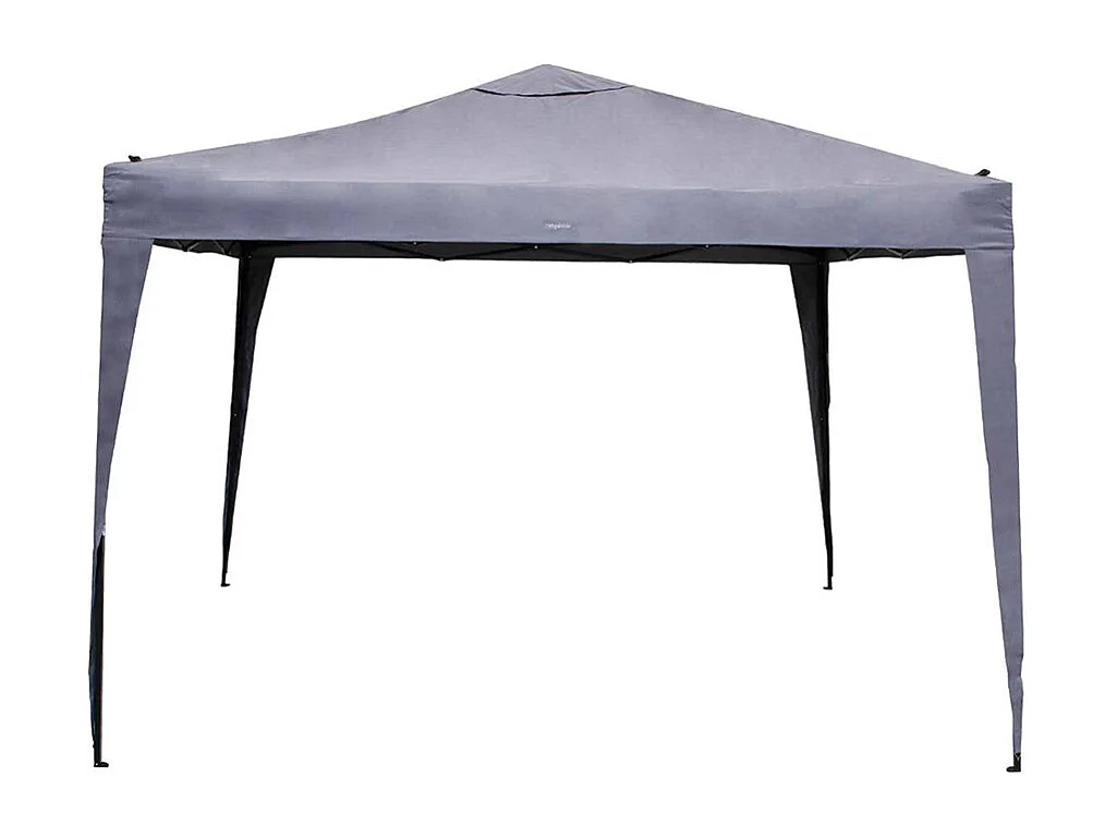 Tonnelle de jardin EasyUp 3 x 3 m Ardoise - Hespéride