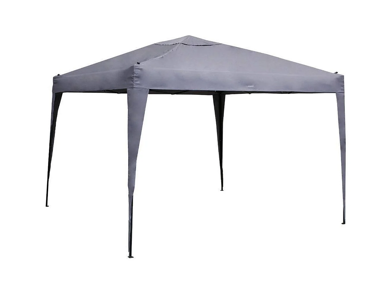 Tonnelle de jardin EasyUp 3 x 3 m Ardoise - Hespéride