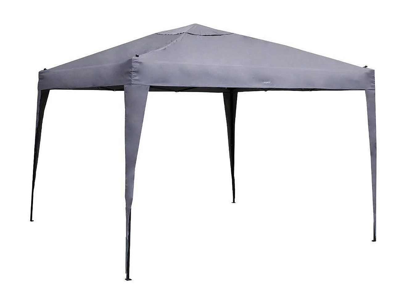 Tonnelle de jardin EasyUp 3 x 3 m Ardoise - Hespéride