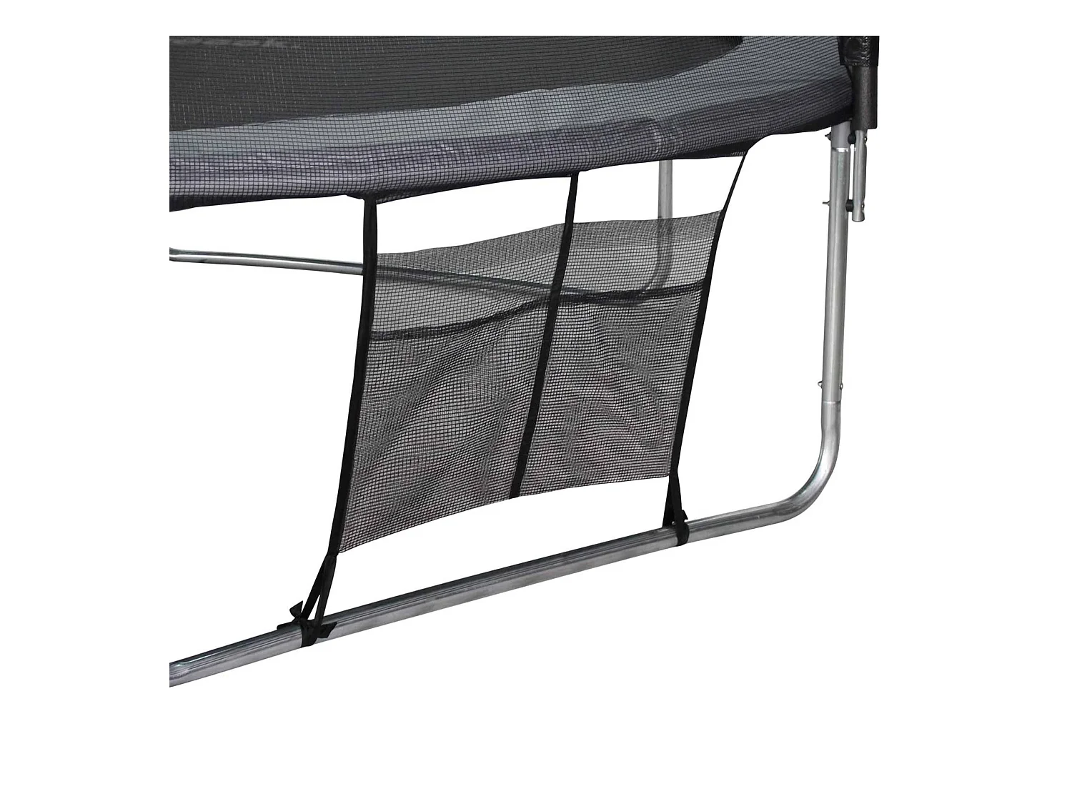 Trampolín con pack de accesorios de 430cm gris