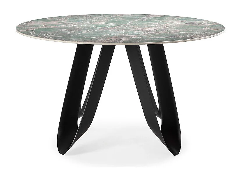 Eetkamertafel Aila - 135x135x76cm - Zwart