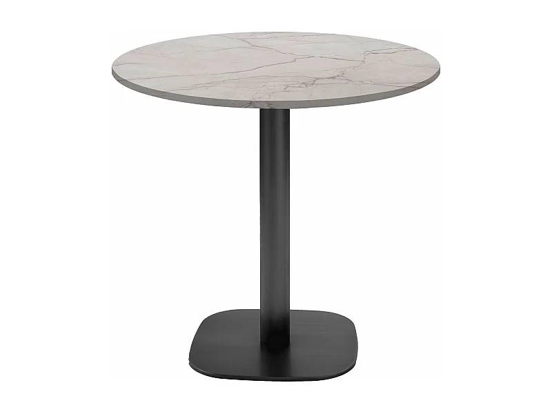 Table ronde Ø 70 cm - modèle Round marbre yule