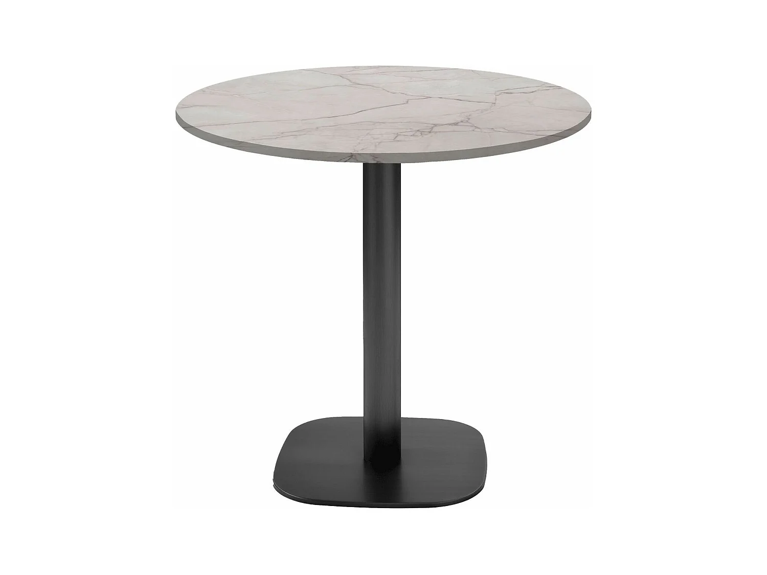 Table ronde Ø 70 cm - modèle Round marbre yule