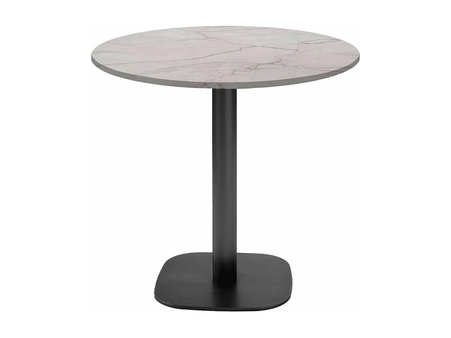 Table ronde Ø 70 cm - modèle Round marbre yule