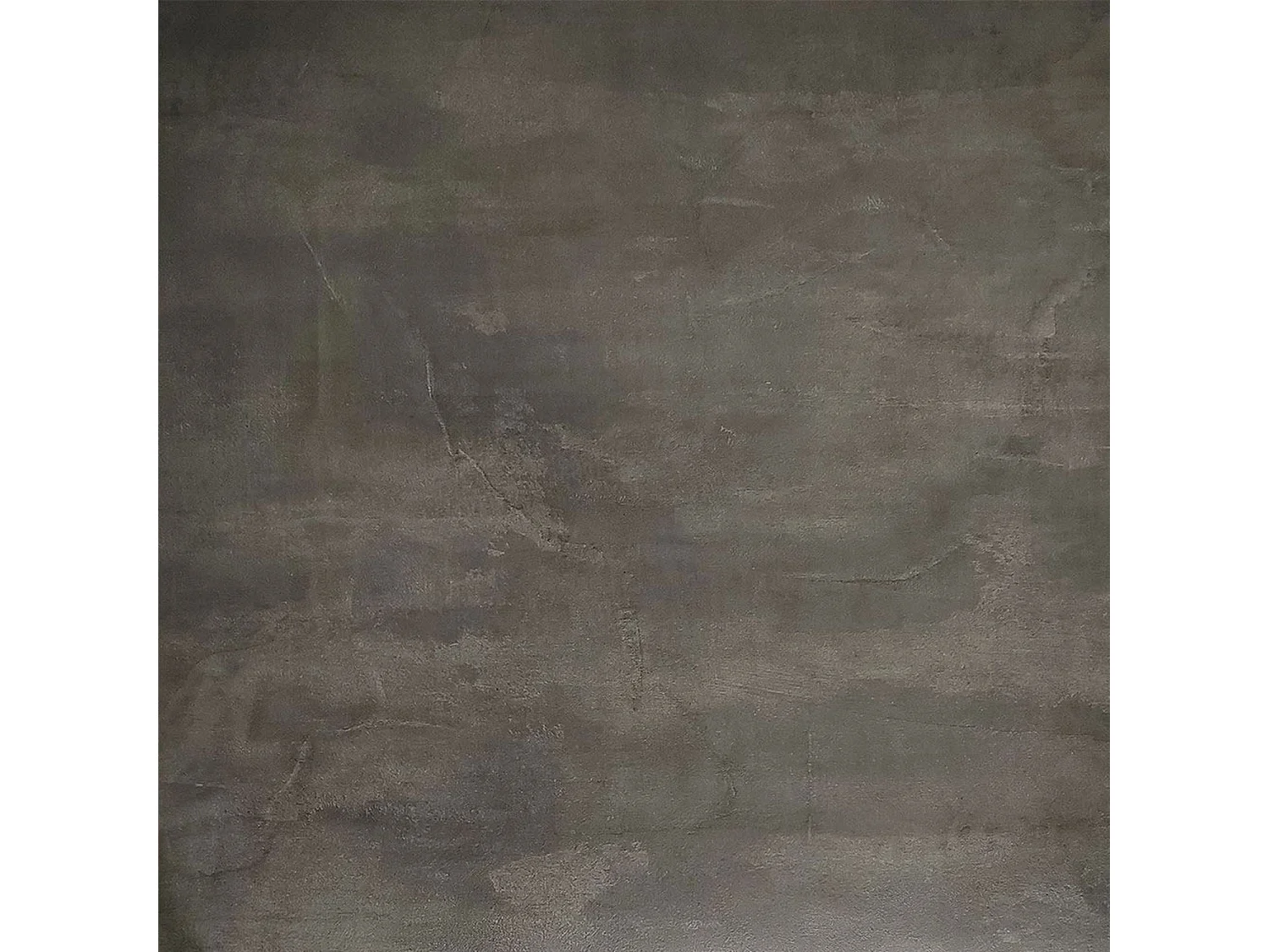 Table 120 x 70 cm - Round pied blanc ardoise métallisée