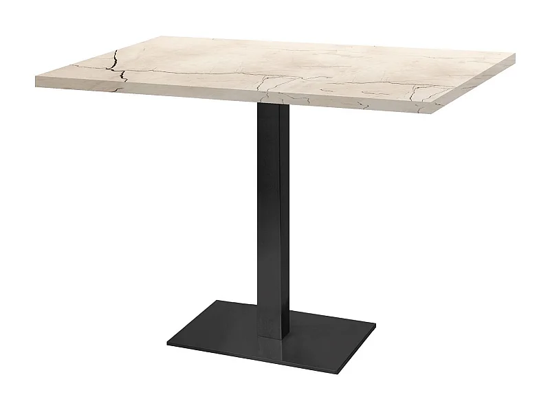 Table 120 x 70 cm - Milan lune blanche