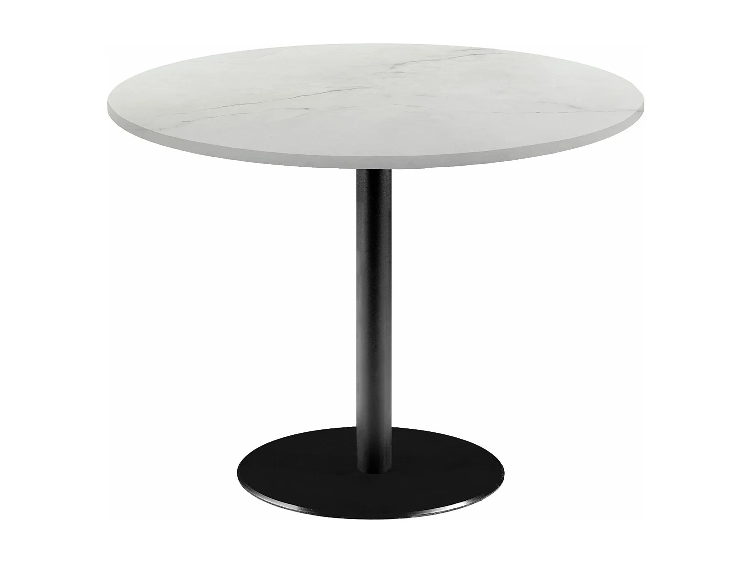Table ronde Ø 120 cm - modèle Rome marbre paro